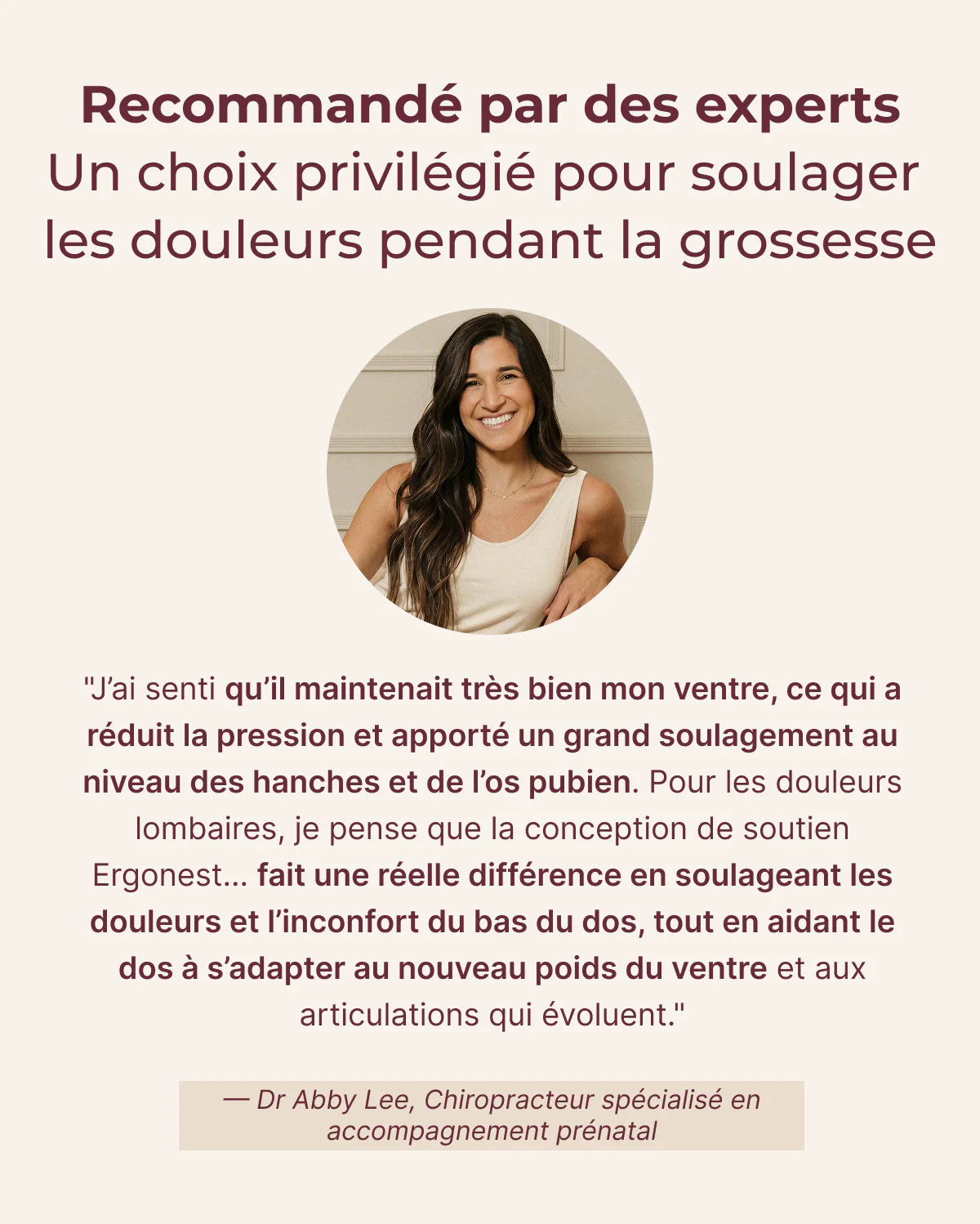 Ceinture de grossesse ergonomique pour soutien du ventre et du dos Momcozy - Image 41