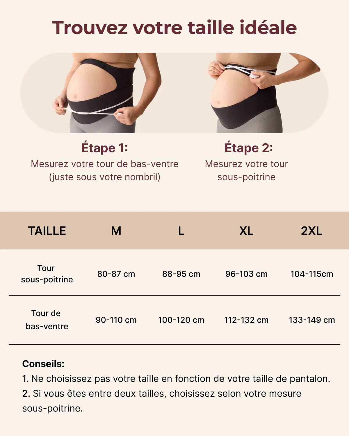Ceinture de grossesse ergonomique pour soutien du ventre et du dos Momcozy - Image 42