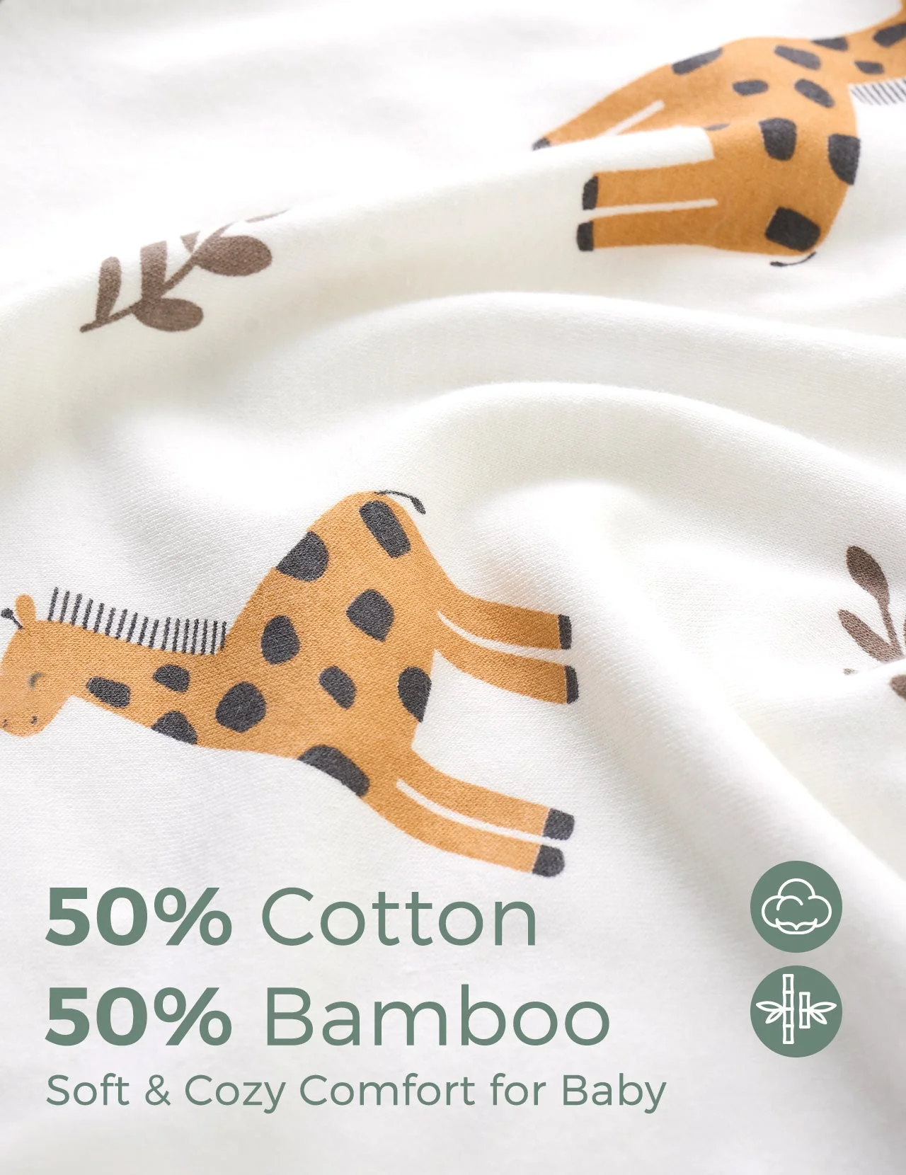 Serviette à capuche pour bébé Momcozy Meilleurs Vœux – Courage - Image 6