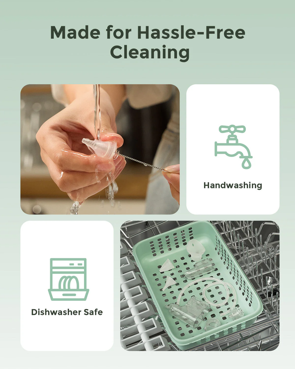 Momcozy BreezyClear Pro™ – Mouche-bébé électrique 2-en-1 avec spray et aspiration - Image 6