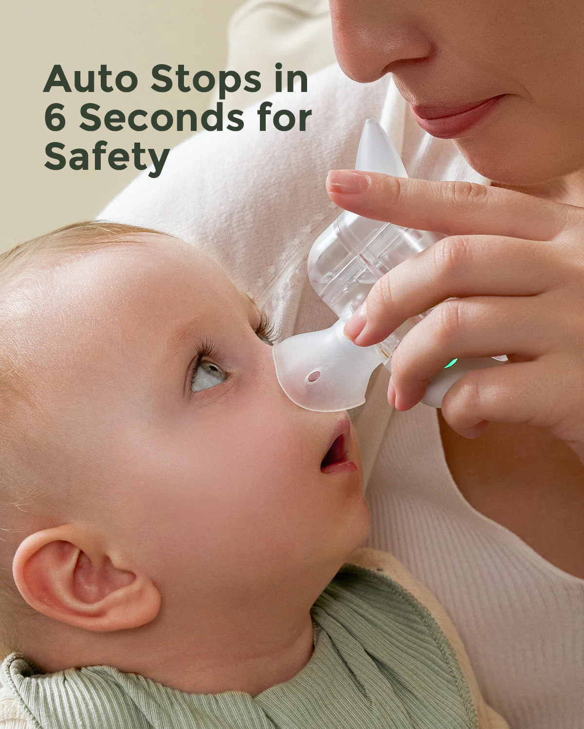 Momcozy BreezyClear Pro™ – Mouche-bébé électrique 2-en-1 avec spray et aspiration - Image 8