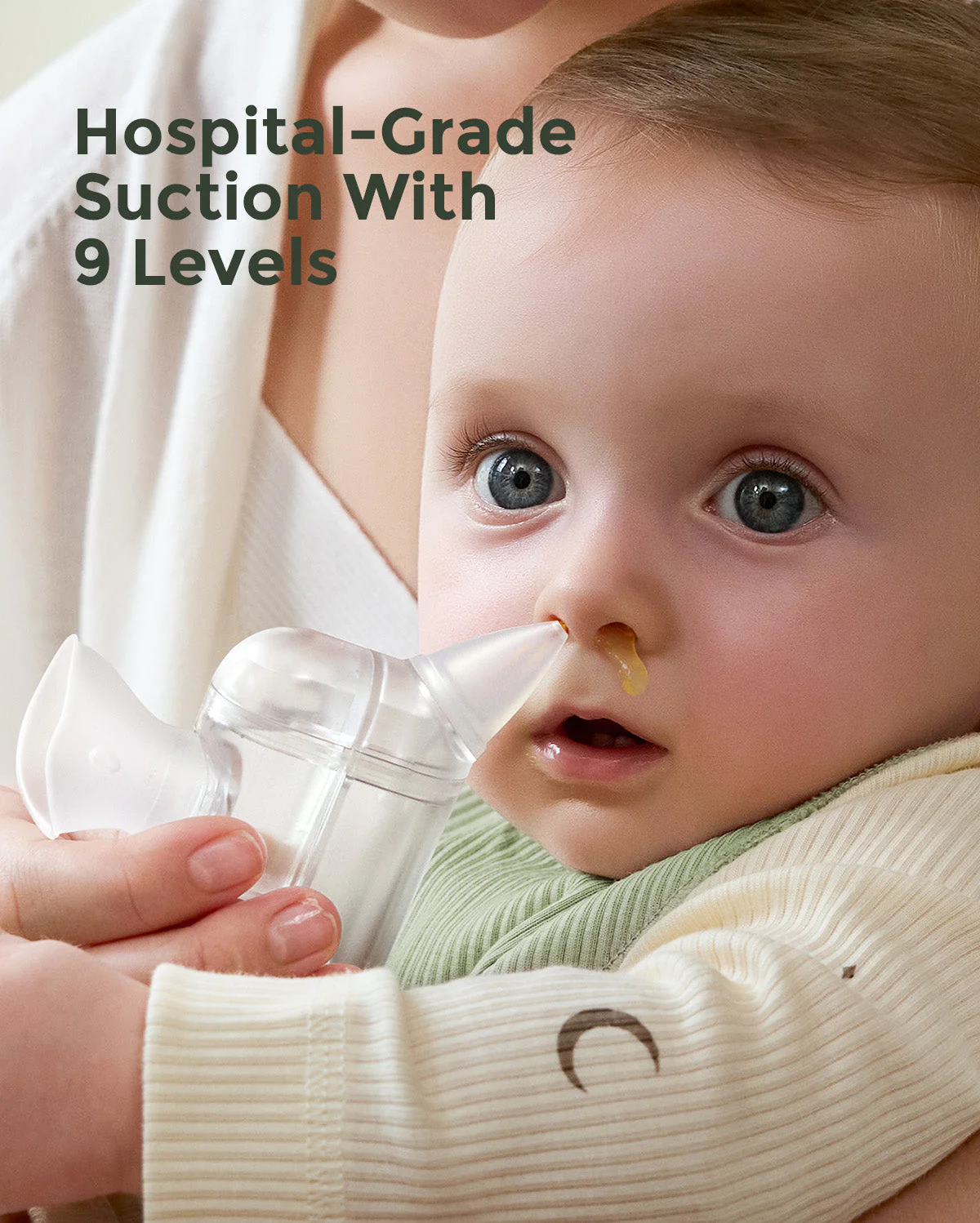 Momcozy BreezyClear Pro™ – Mouche-bébé électrique 2-en-1 avec spray et aspiration - Image 9