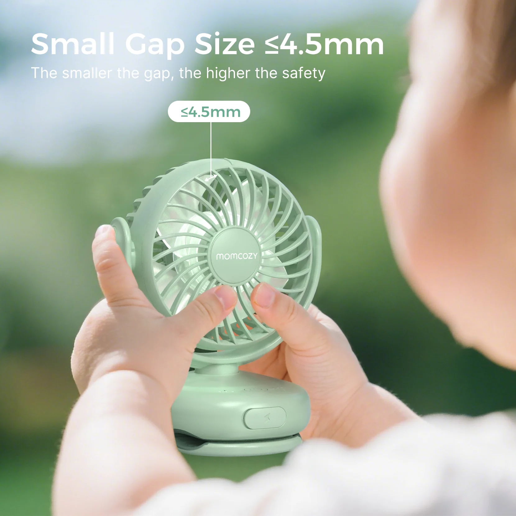 Ventilateur à pince 4 vitesses pour poussette Momcozy - Image 18