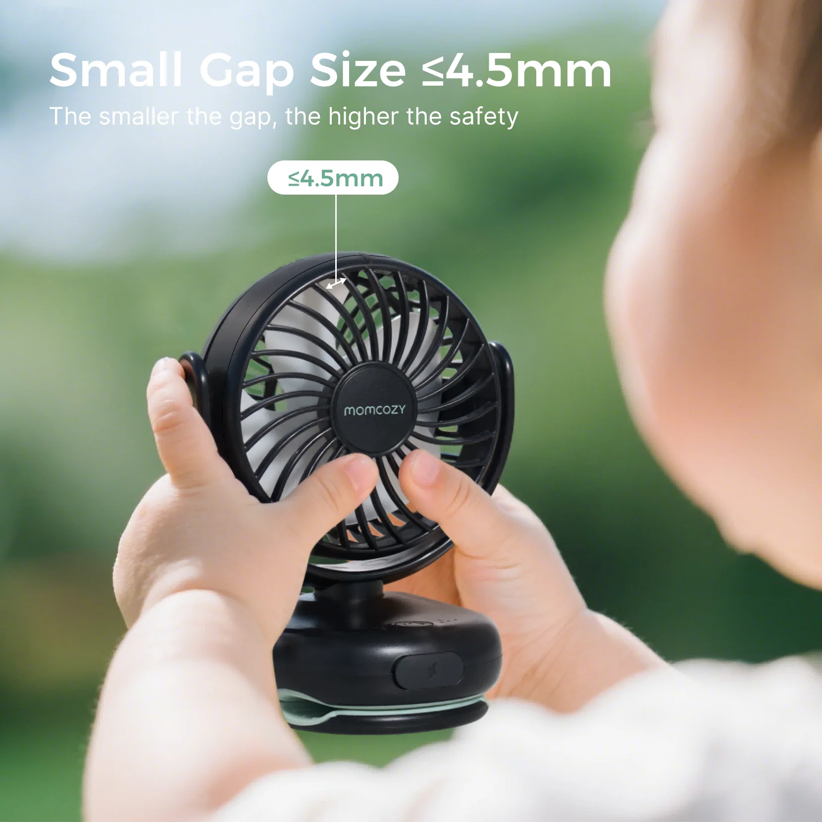 Lot d’essentiels pour les sorties : porte-bébé et ventilateur à clip pour poussette - Image 6