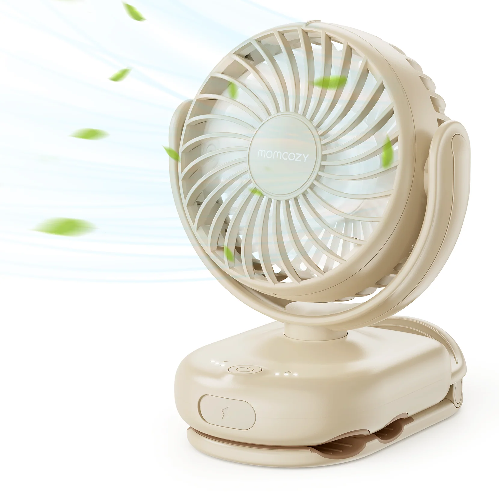 Ventilateur à pince 4 vitesses pour poussette Momcozy - Image 9