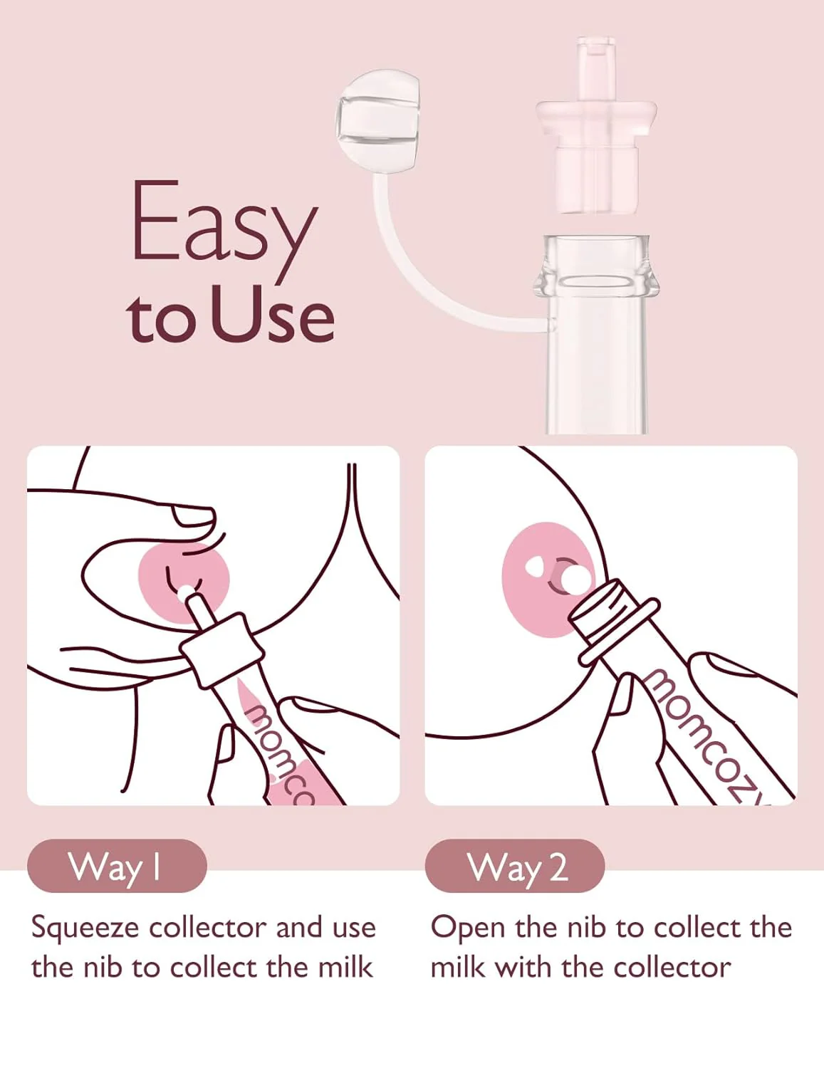 Collecteur de lait maternel réutilisable Momcozy Colostrum - Image 6