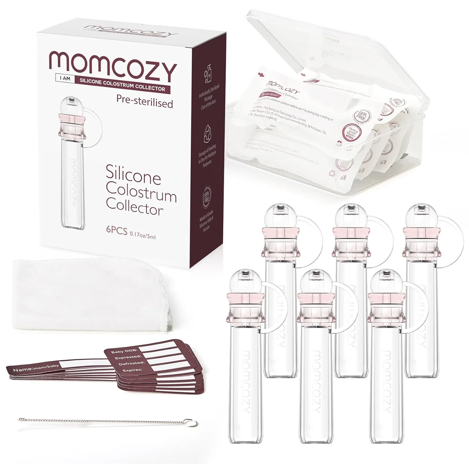 Collecteur de lait maternel réutilisable Momcozy Colostrum - Image 8