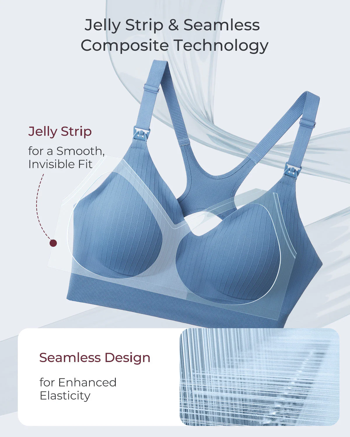 Soutien-gorge de sport d’allaitement CoolFit Momcozy – Dos nageur - Image 22