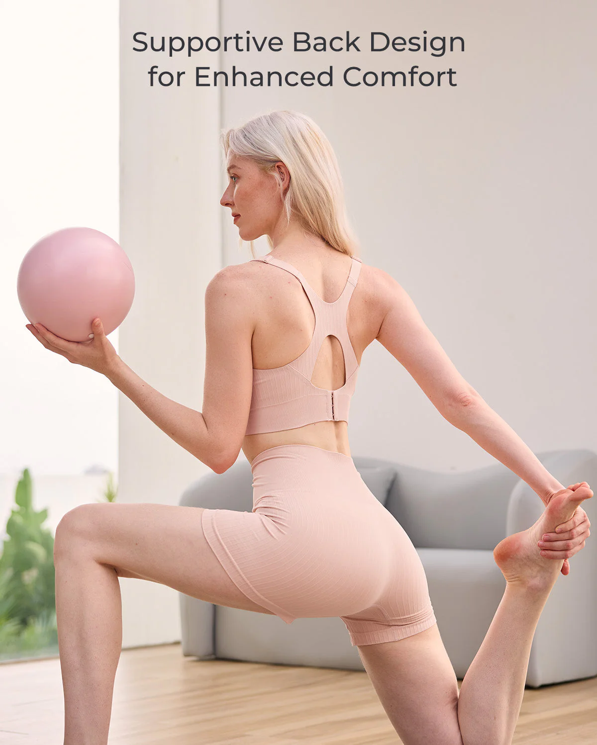 Soutien-gorge de sport d’allaitement CoolFit Momcozy – Dos nageur - Image 8