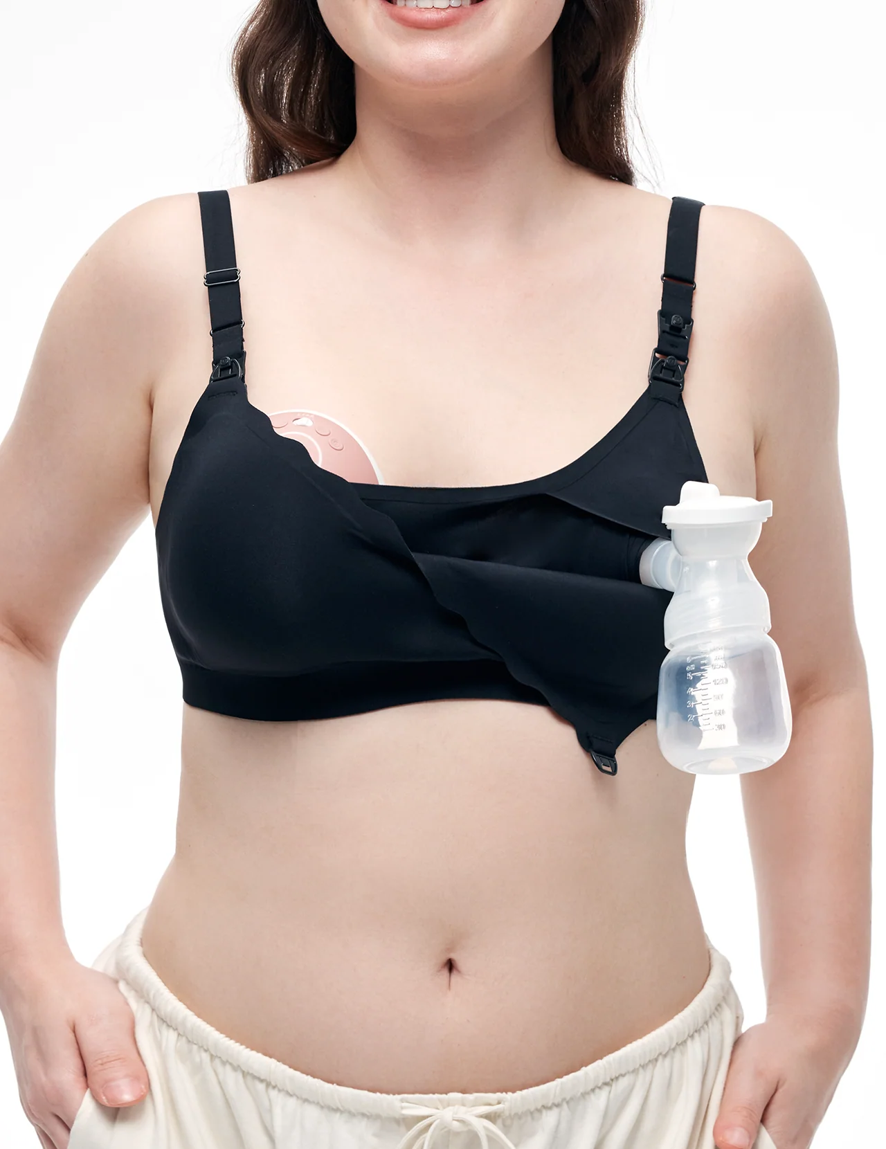 Soutien-Gorge d’Allaitement et de Tirage Mains Libres Rafraîchissant Momcozy - Image 10