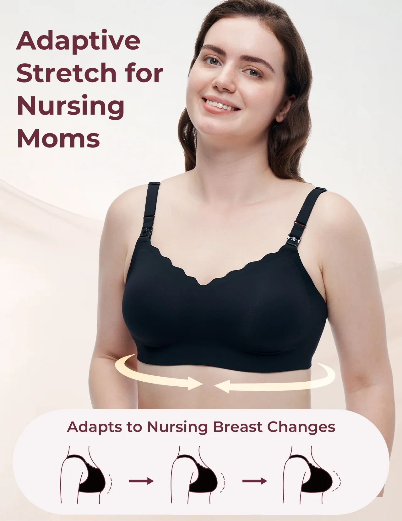 Soutien-Gorge d’Allaitement et de Tirage Mains Libres Rafraîchissant Momcozy - Image 12