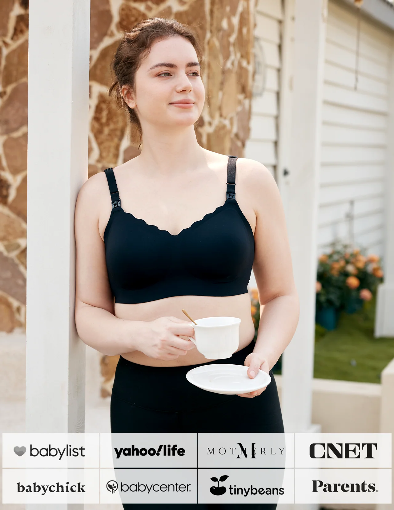 Soutien-Gorge d’Allaitement et de Tirage Mains Libres Rafraîchissant Momcozy - Image 14