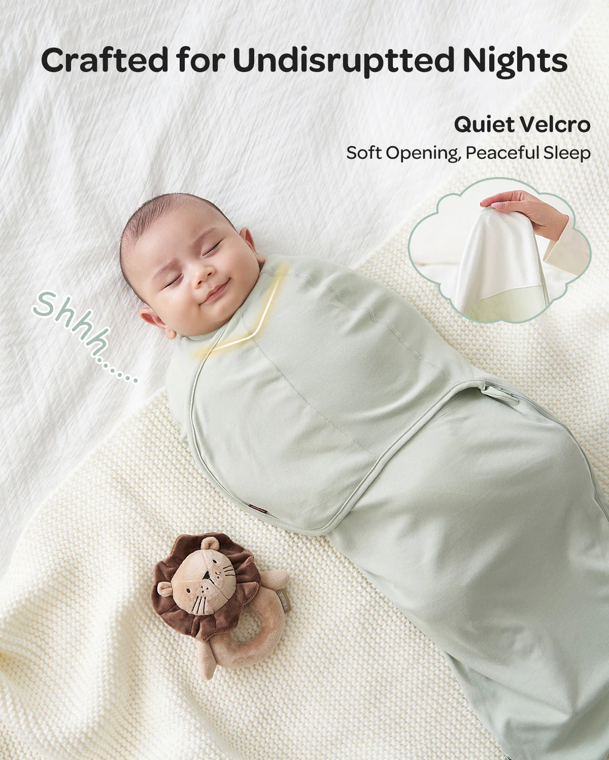 Momcozy Emmaillotage facile pour bébé 0-3 mois - Image 26
