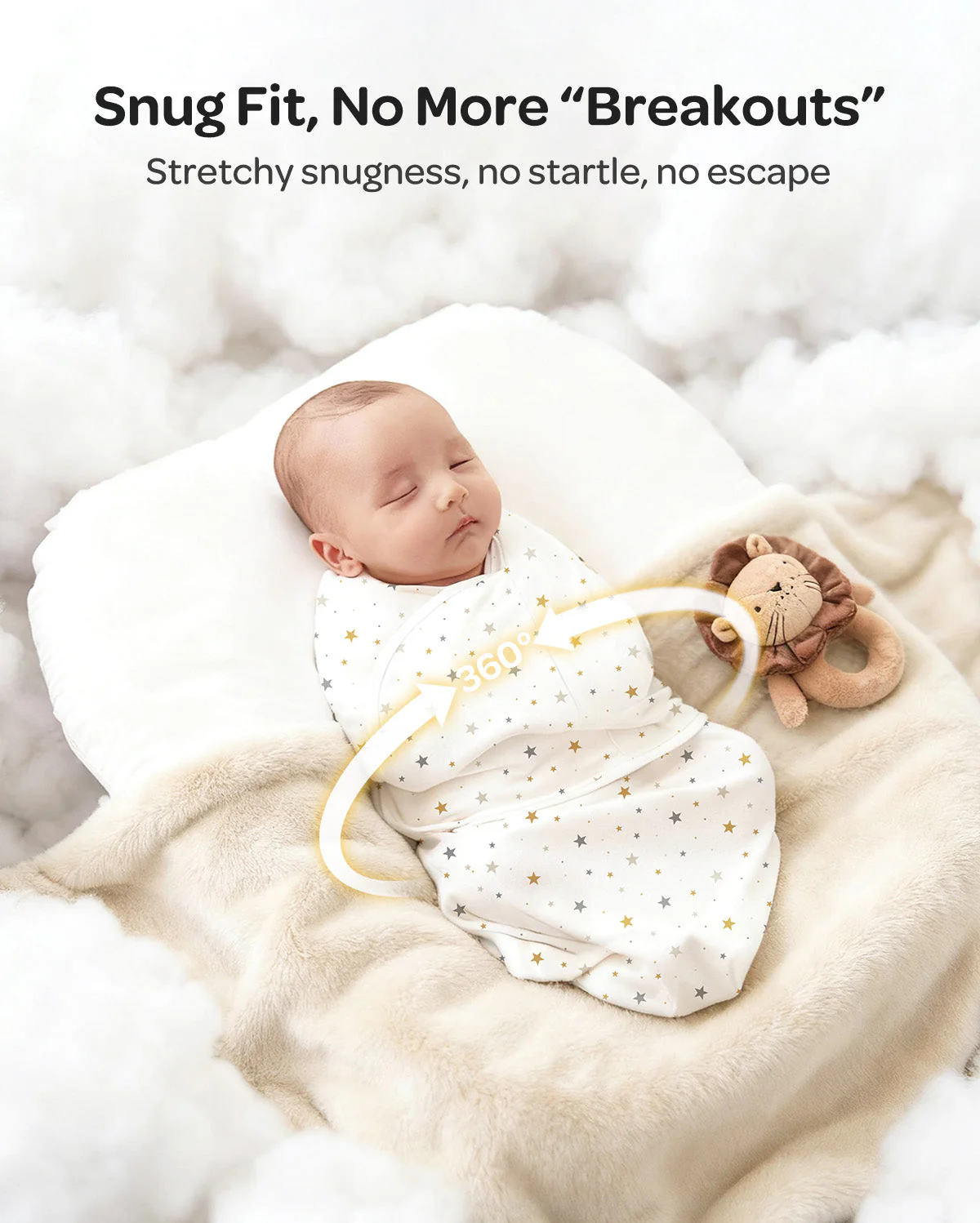 Momcozy Emmaillotage facile pour bébé 0-3 mois - Image 39