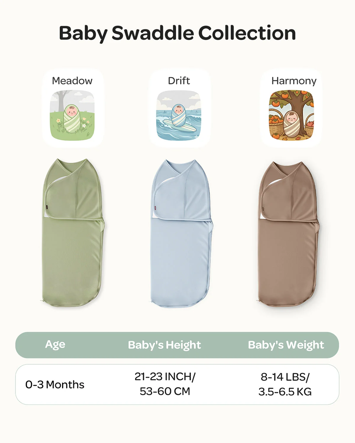 Momcozy Emmaillotage facile pour bébé 0-3 mois - Image 47