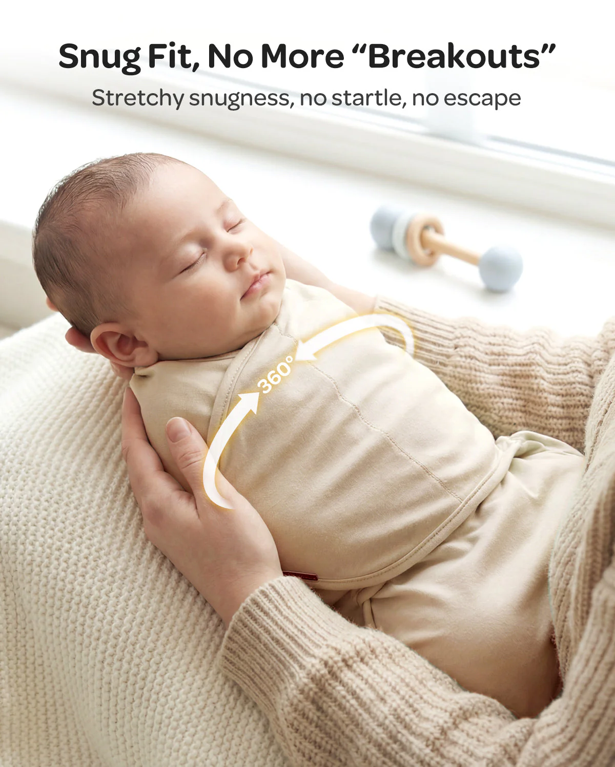 Momcozy Emmaillotage facile pour bébé 0-3 mois - Image 48