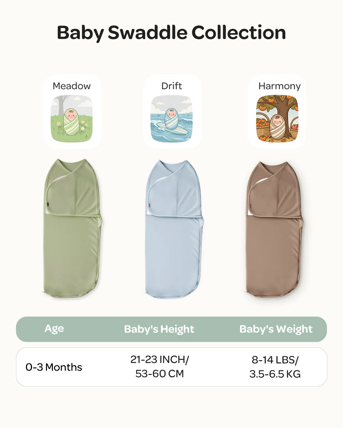Momcozy Emmaillotage facile pour bébé 0-3 mois - Image 55