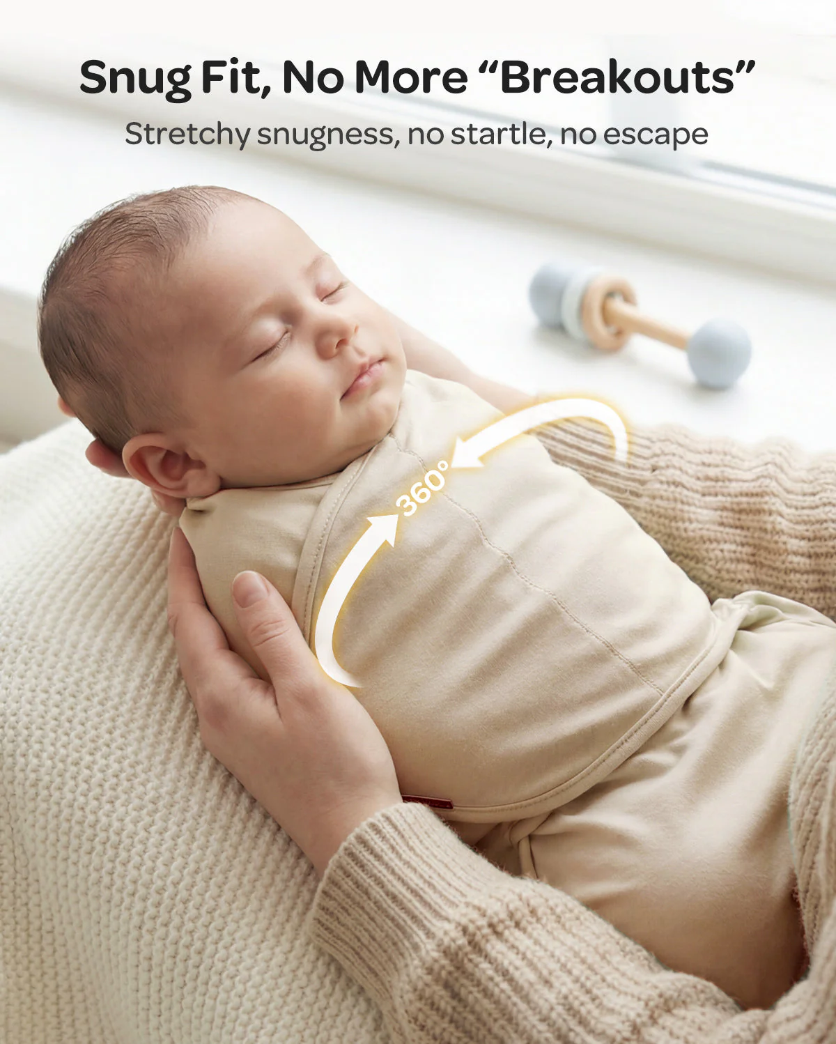 Momcozy Emmaillotage facile pour bébé 0-3 mois - Image 66