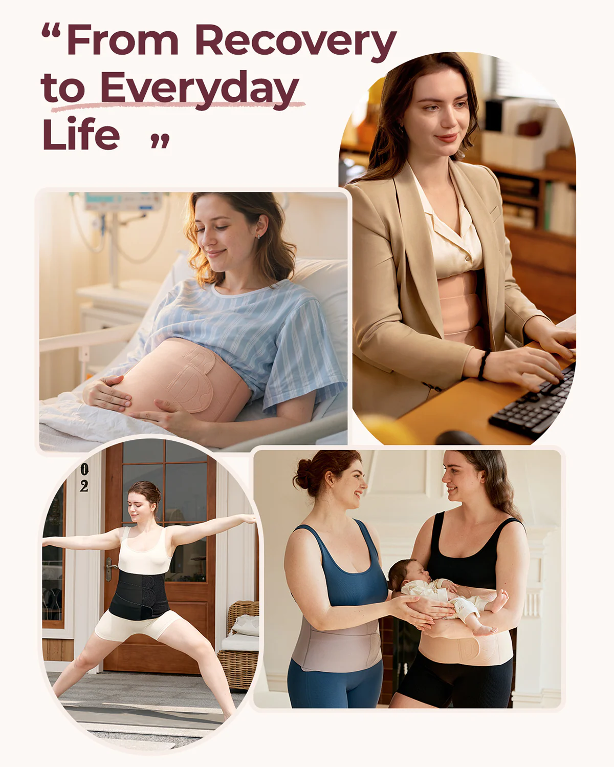 Ceinture post-partum Momcozy – Confort et maintien optimal du ventre - Image 25