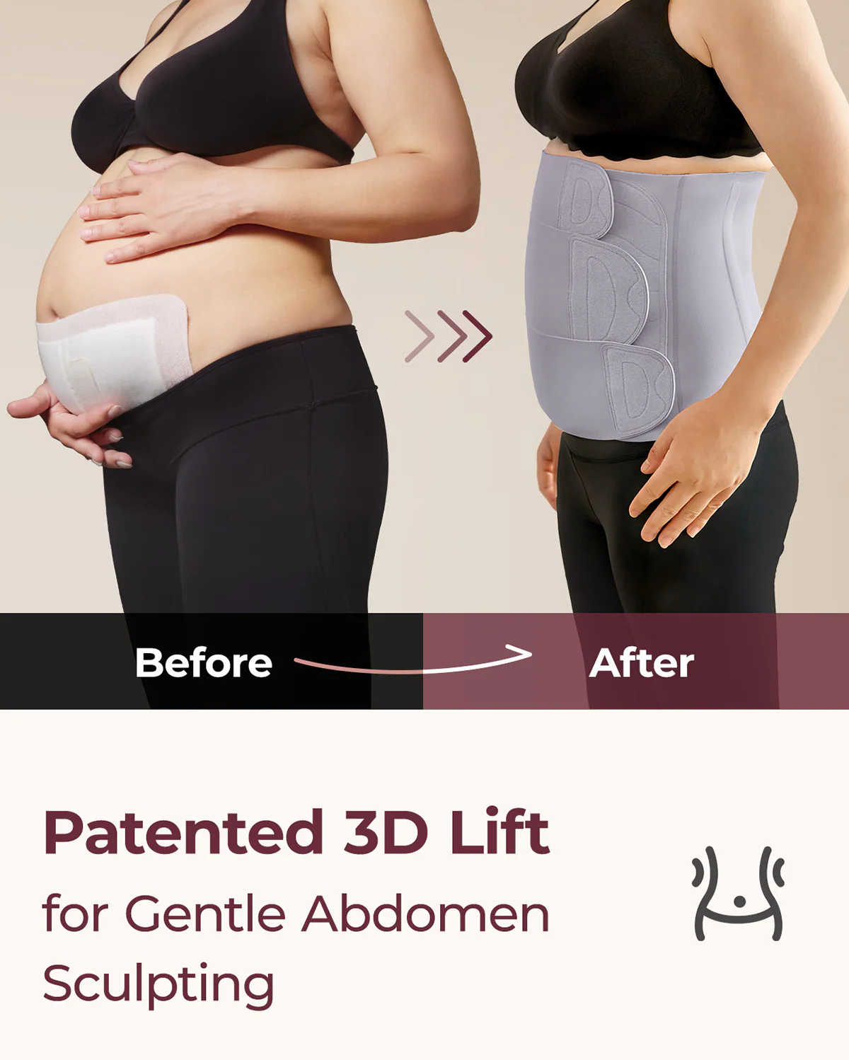 Ceinture post-partum Momcozy – Confort et maintien optimal du ventre - Image 36
