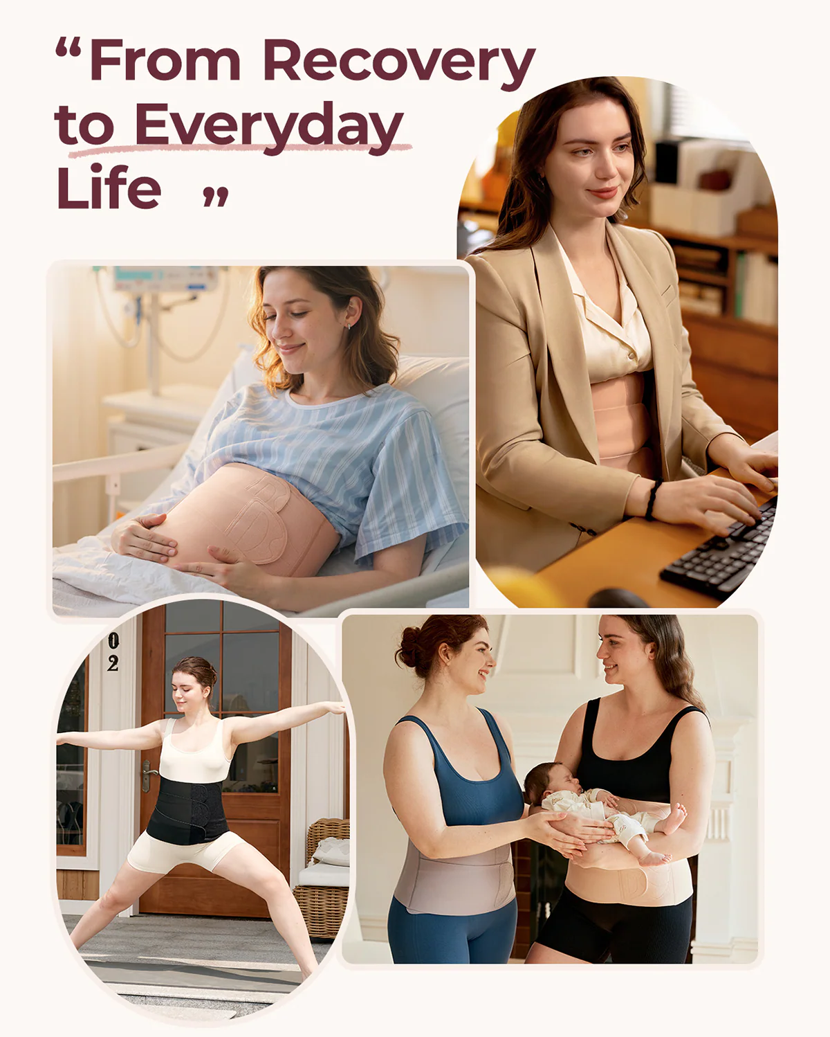 Ceinture post-partum Momcozy – Confort et maintien optimal du ventre - Image 39