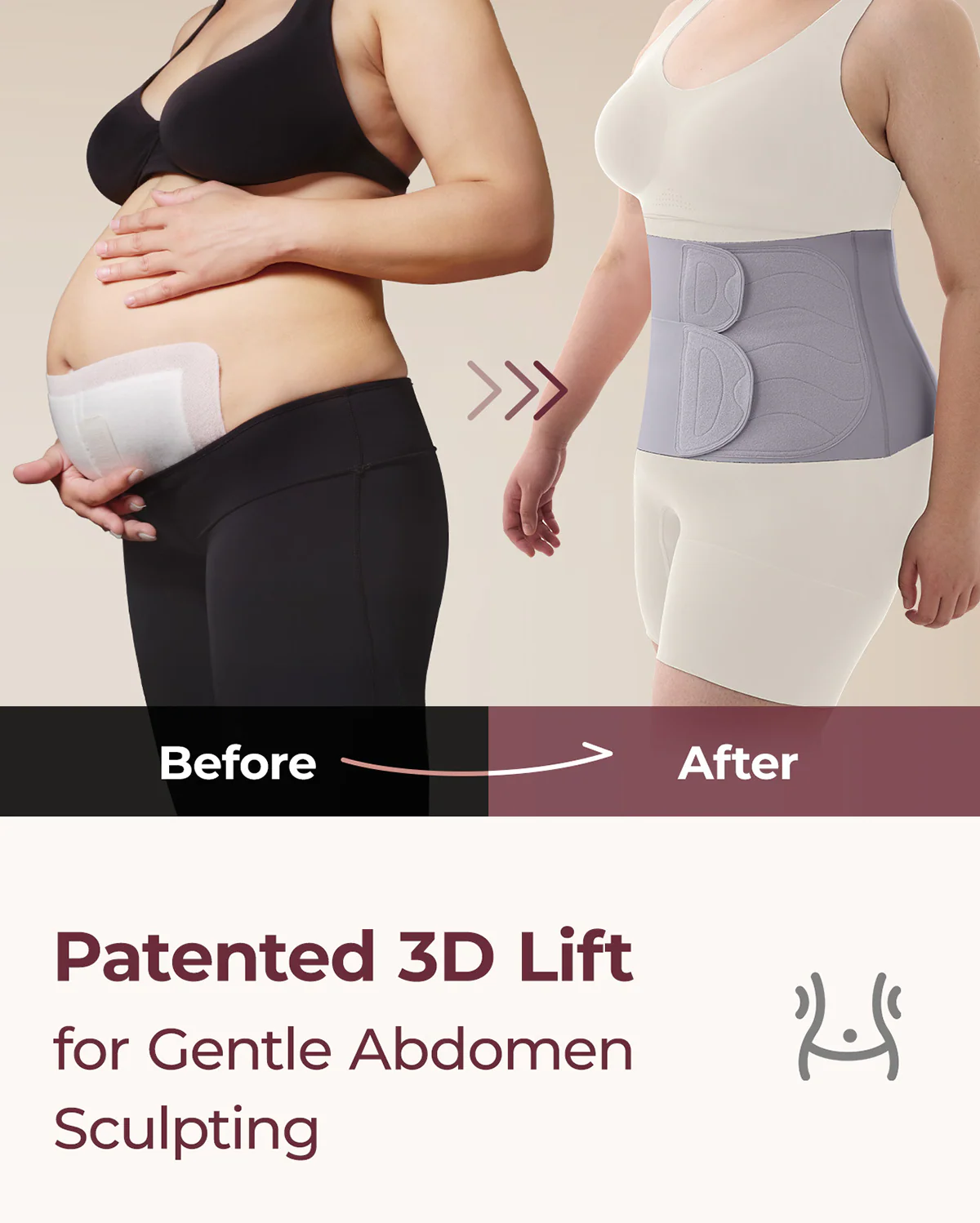 Ceinture post-partum Momcozy – Confort et maintien optimal du ventre - Image 42
