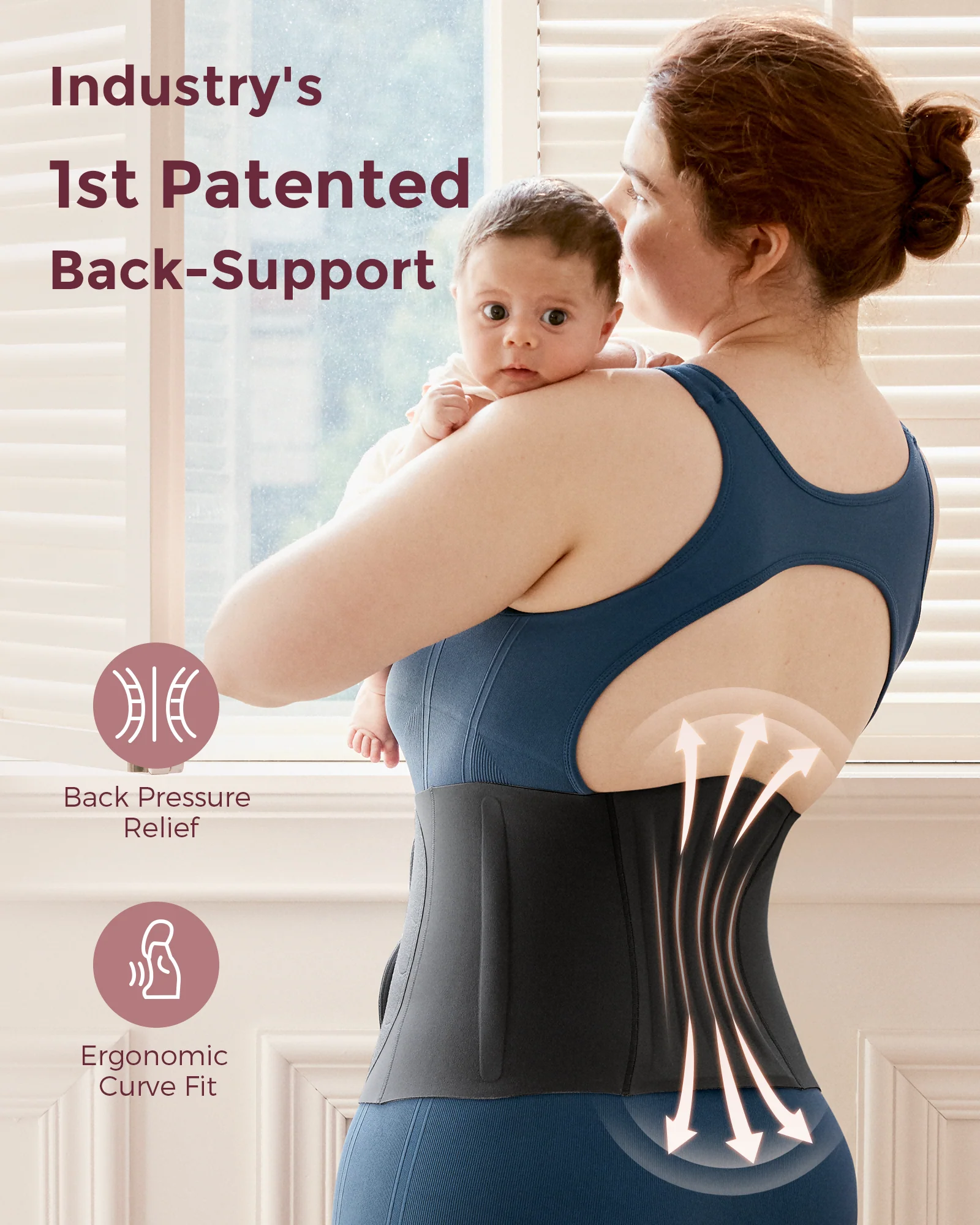 Ceinture post-partum Momcozy – Confort et maintien optimal du ventre - Image 54