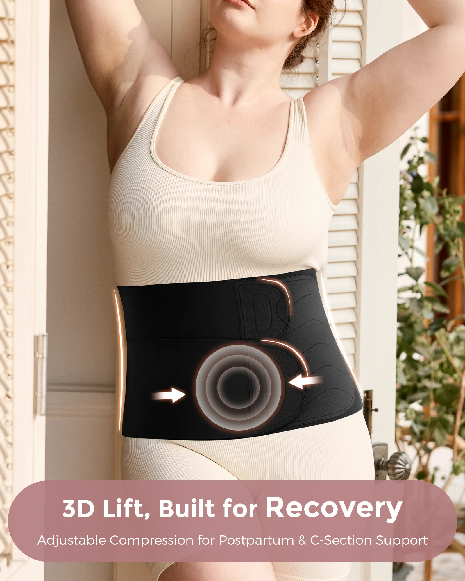 Ceinture post-partum Momcozy – Confort et maintien optimal du ventre - Image 55