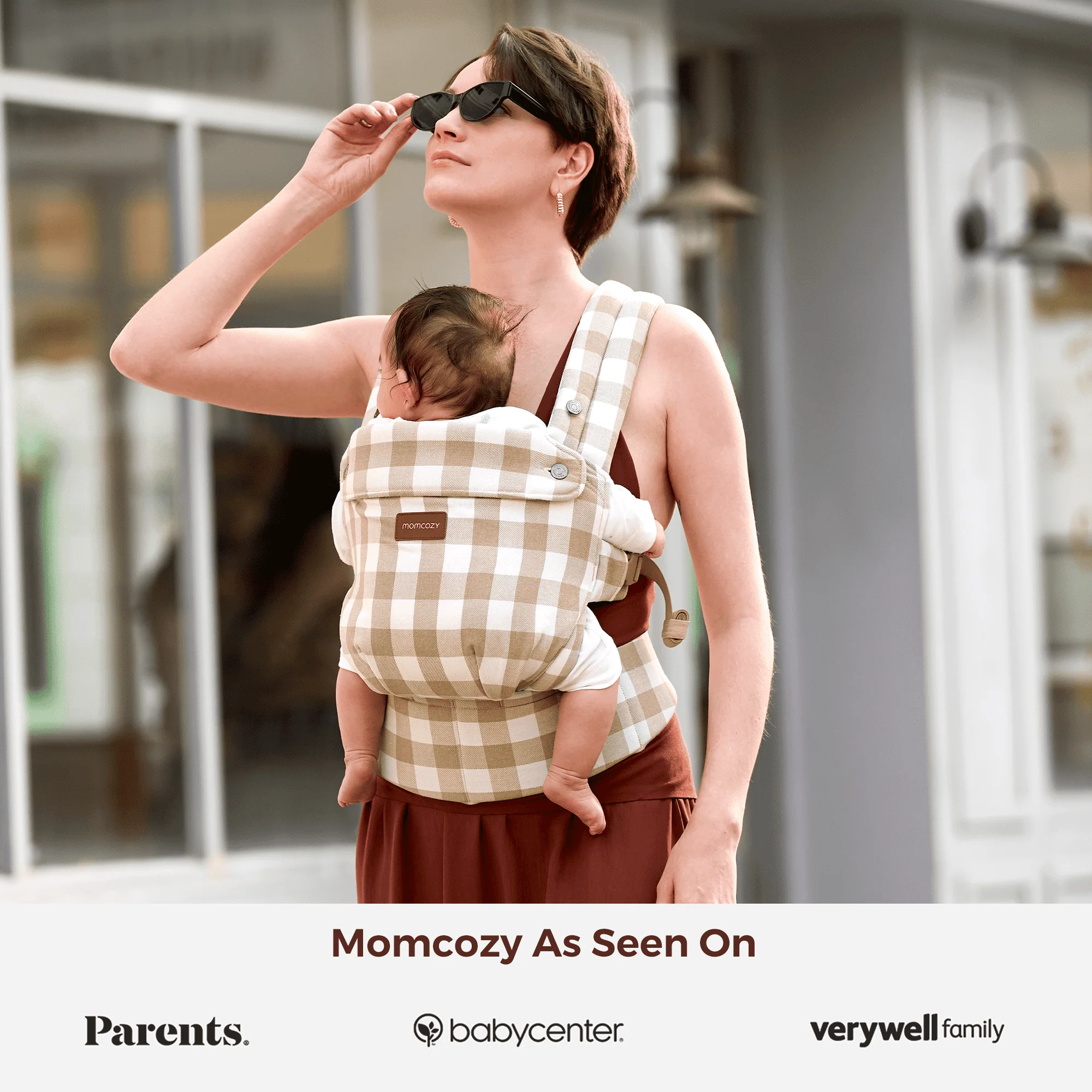 Porte-bébé Momcozy PureHug - Ergonomique, confortable & léger - Image 98