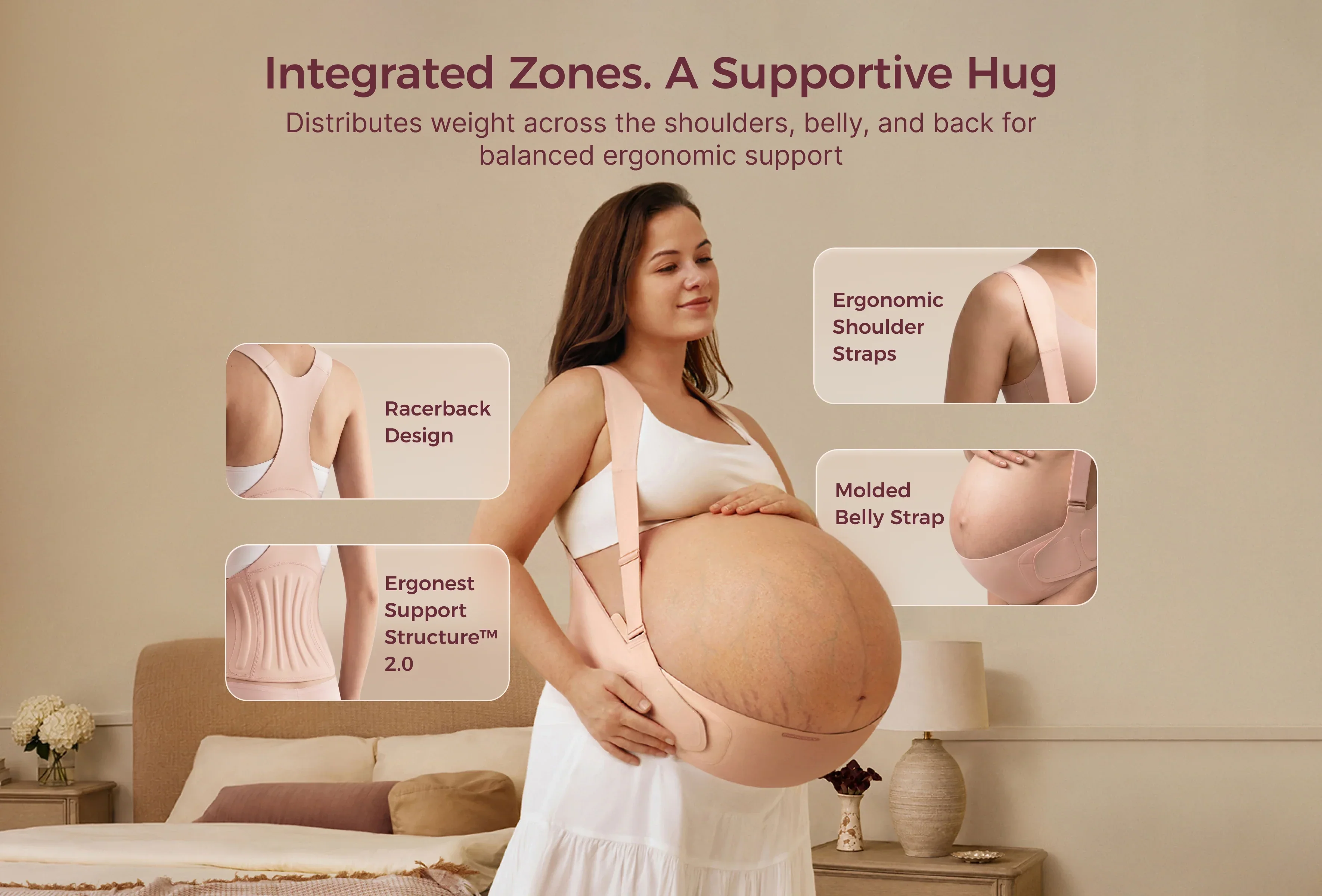 Ceinture de grossesse évolutive Momcozy Go As You Grow™ - Image 5