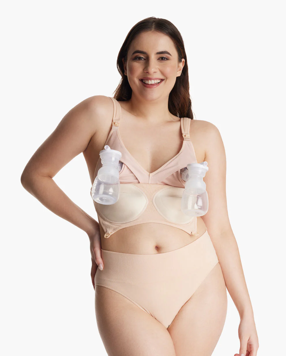 Soutien-gorge d’allaitement Momcozy mains libres tout-en-un avec coussinet fixe - Image 2