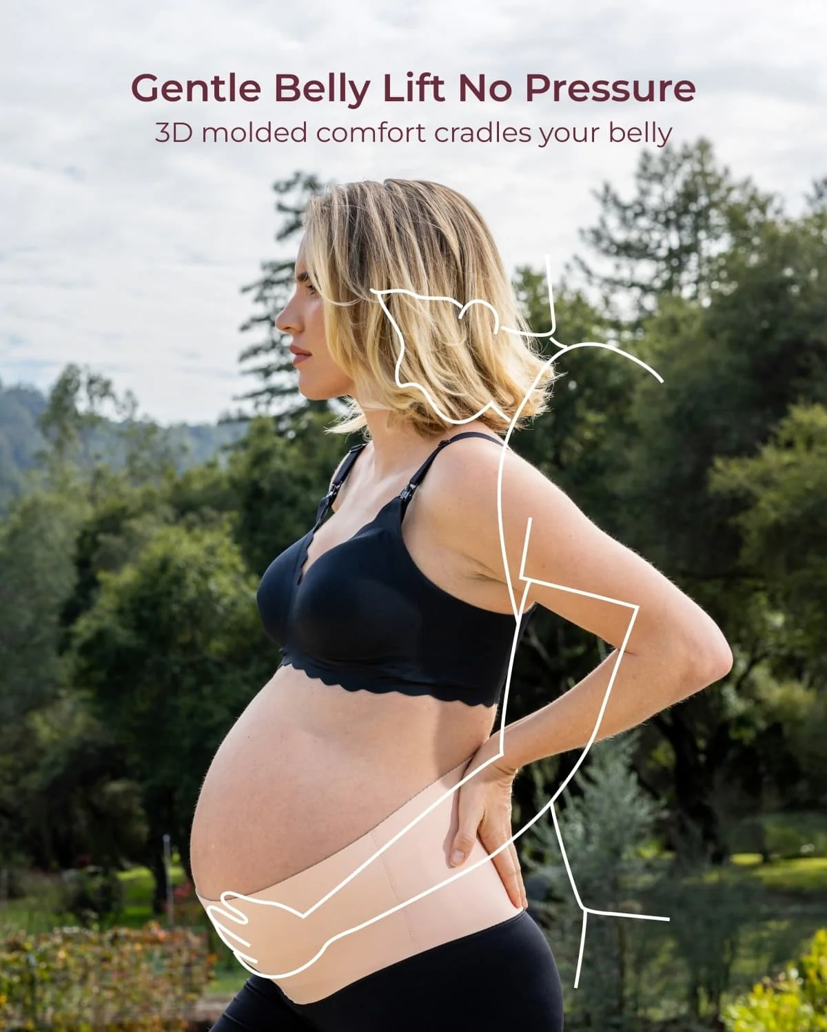 One-Piece – Ceinture de maternité Maternova Momcozy - Image 4
