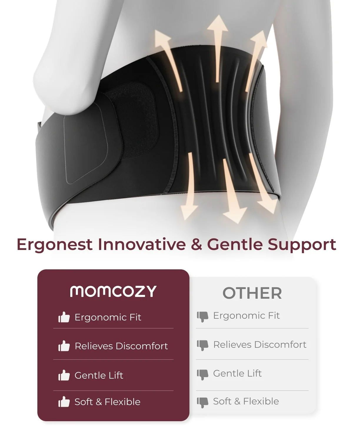 One-Piece – Ceinture de maternité Maternova Momcozy - Image 6