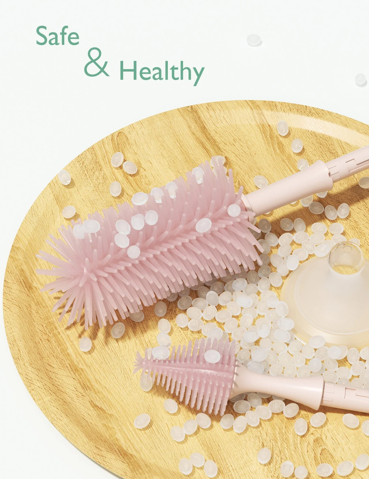 Kit de brosse à biberon Momcozy Innovative Push-Press Design - Image 12