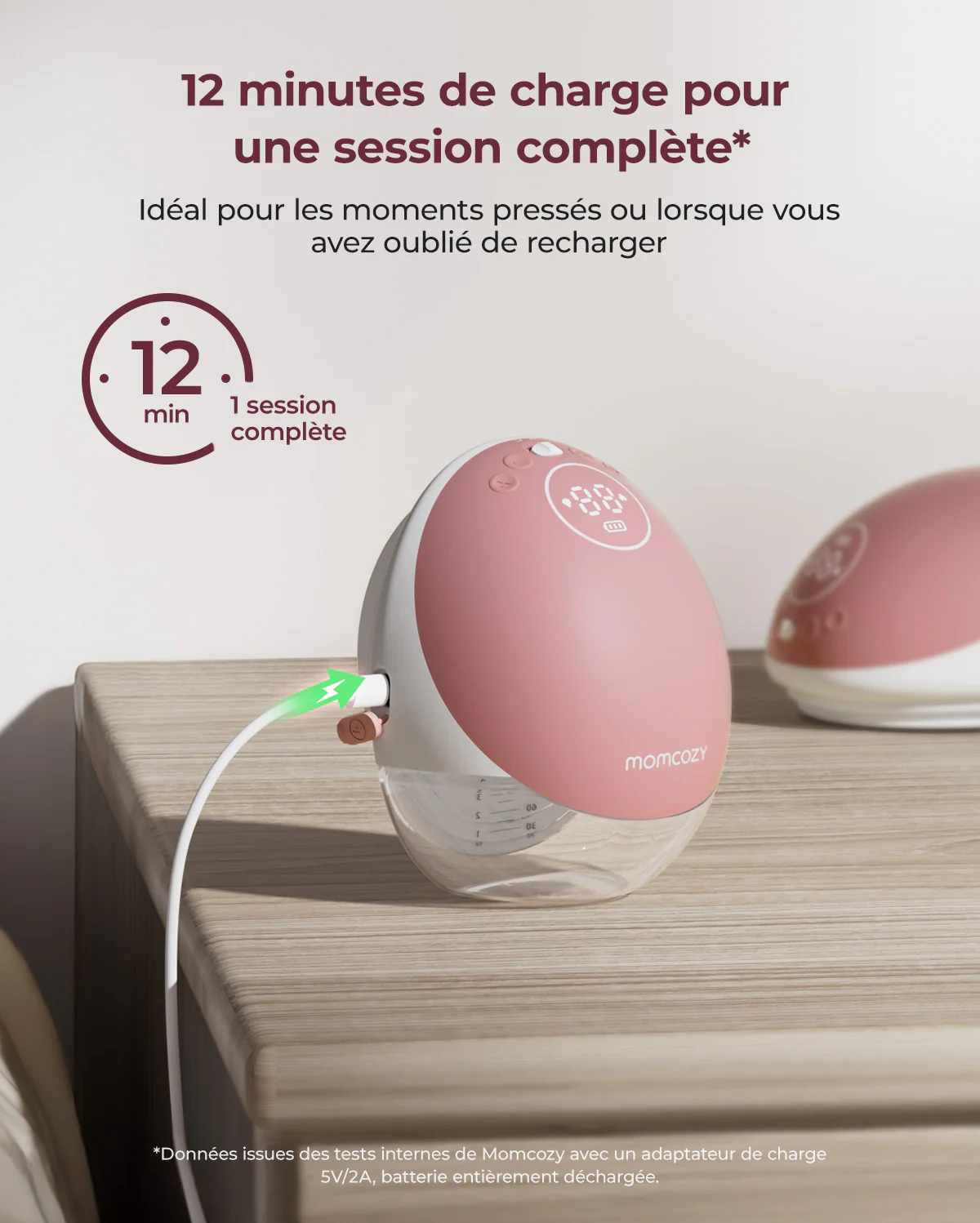 Momcozy Mobile Flow™ Tire-lait mains libres | M9 - Image 30