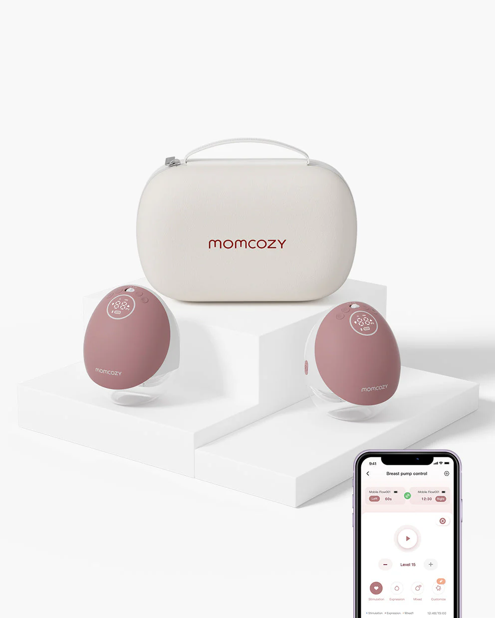Momcozy Mobile Flow™ Tire-lait mains libres | M9
