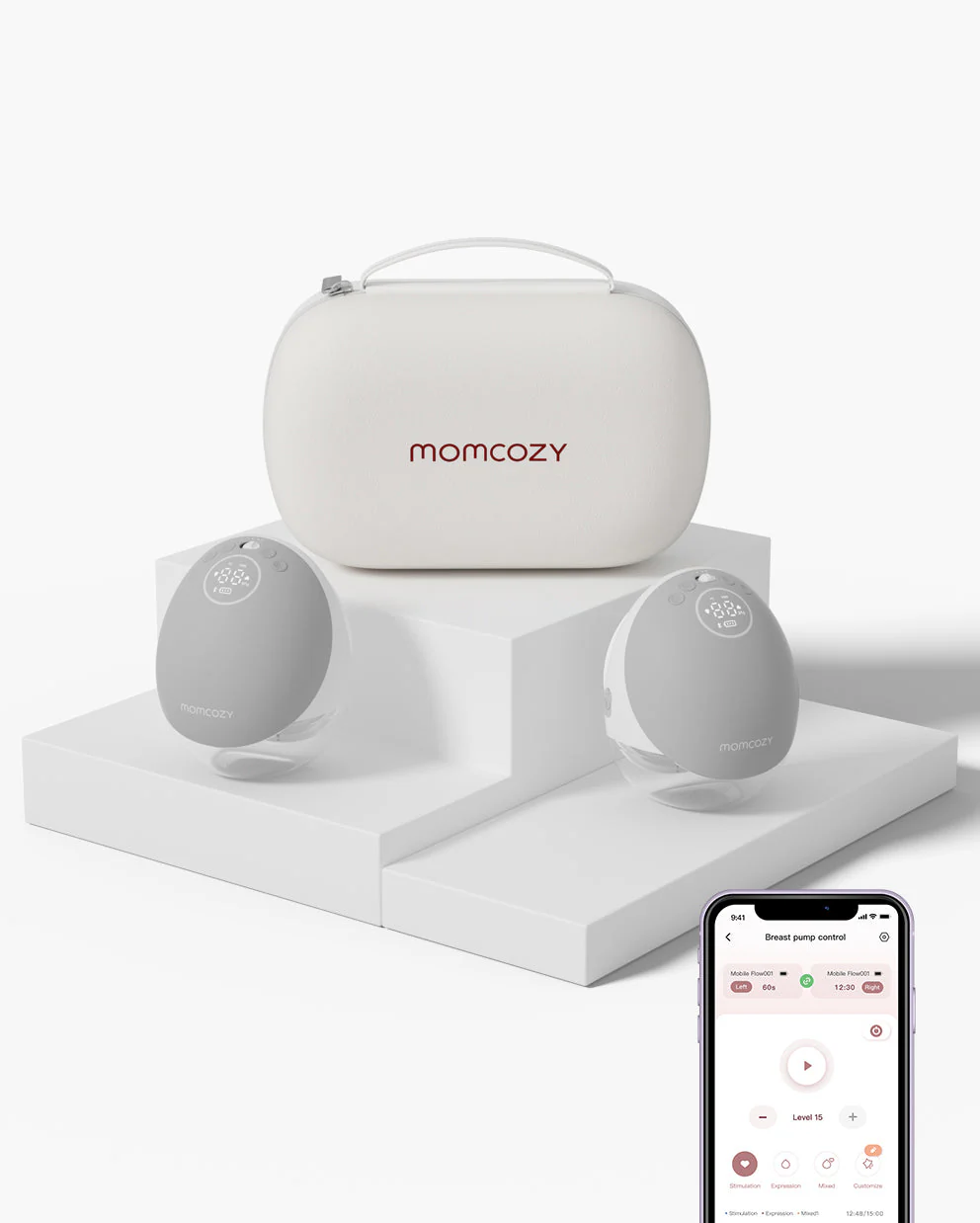 Momcozy Mobile Flow™ Tire-lait mains libres | M9 - Image 16