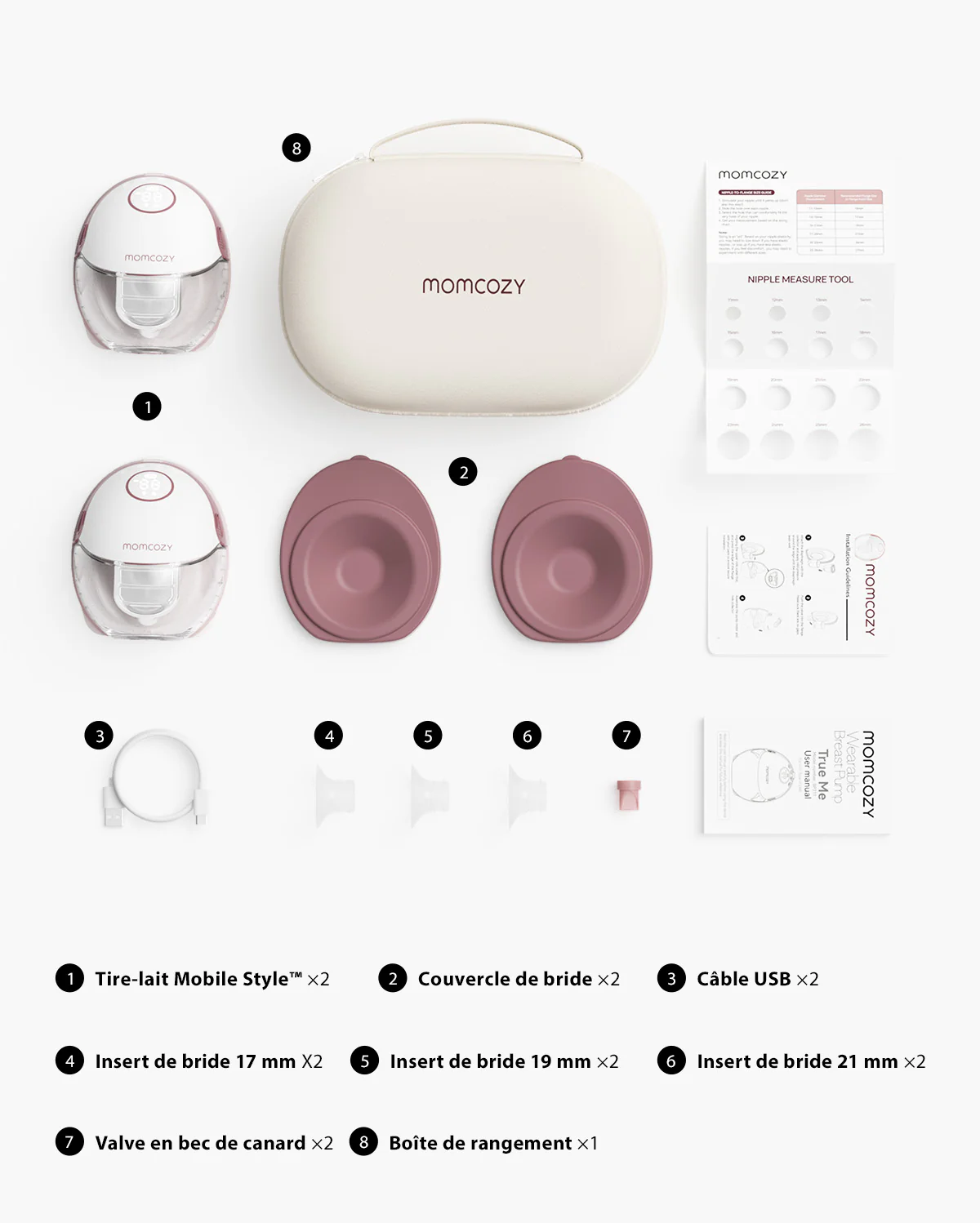 Momcozy Mobile Style™ Tire-lait mains libres | M6 - Image 32