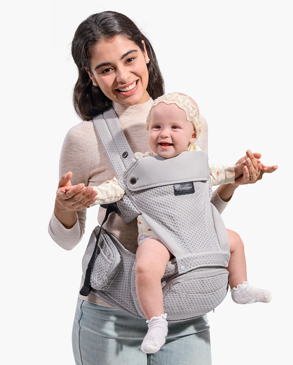 Porte-bébé Momcozy Move2Fit Hip - Image 13