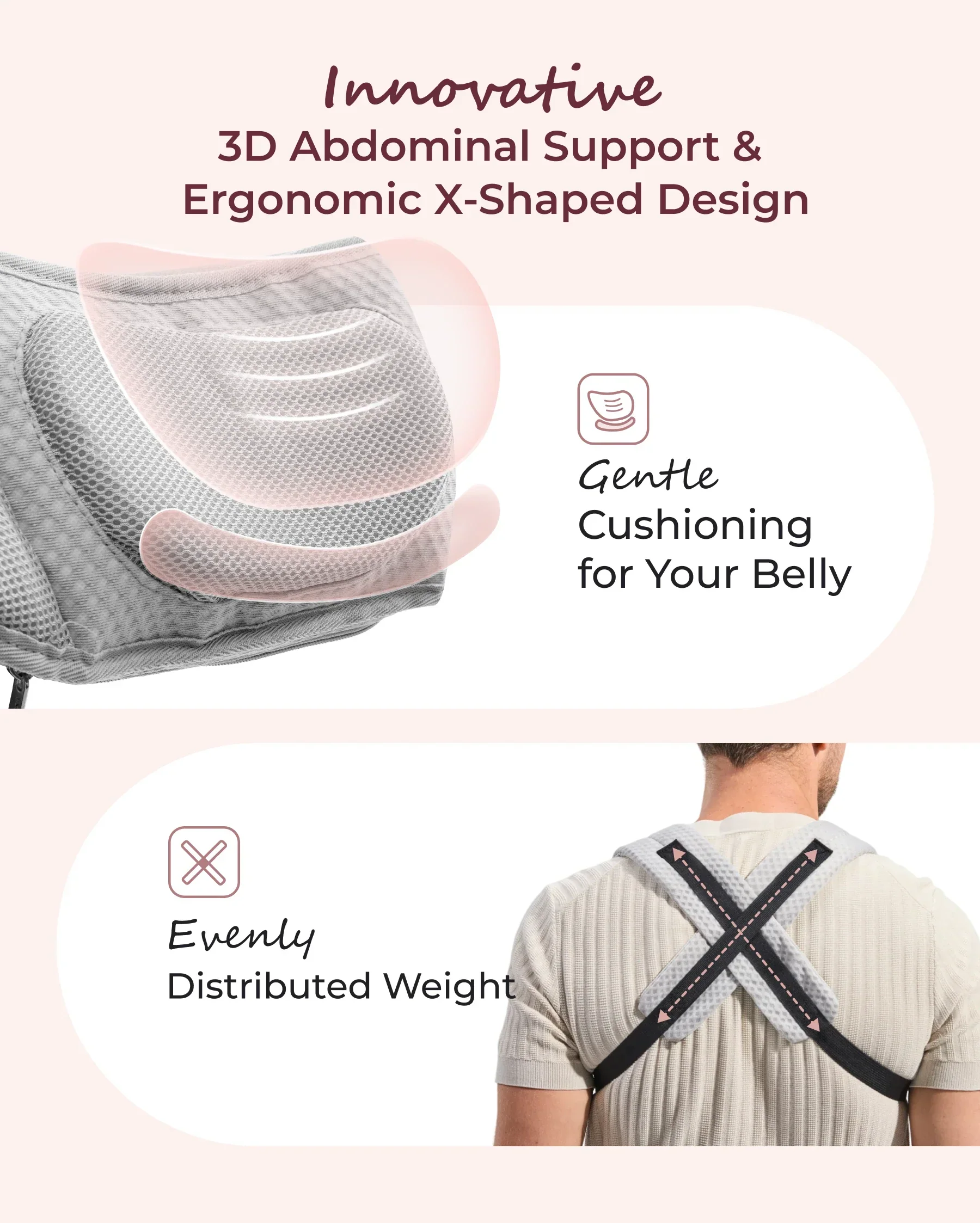 Porte-bébé Momcozy Move2Fit Hip - Image 23