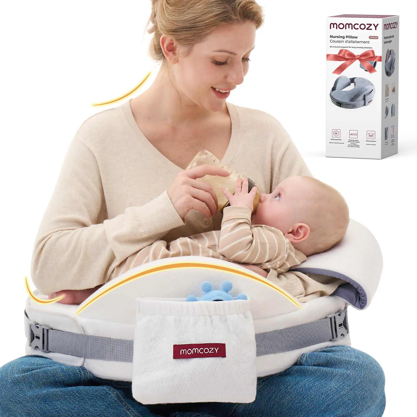 Coussin d’allaitement Momcozy MaxSupport - Image 29