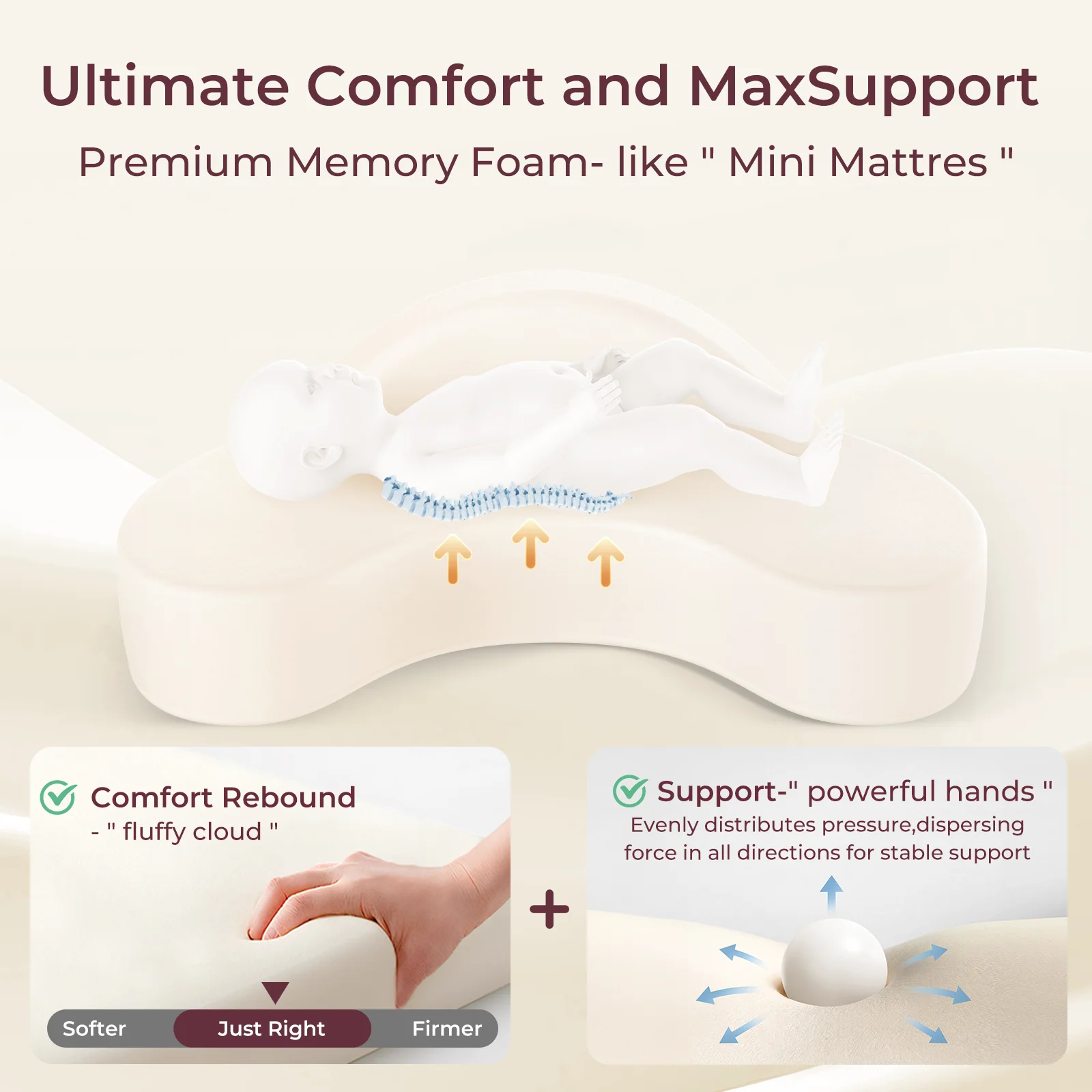 Coussin d’allaitement Momcozy MaxSupport - Image 4