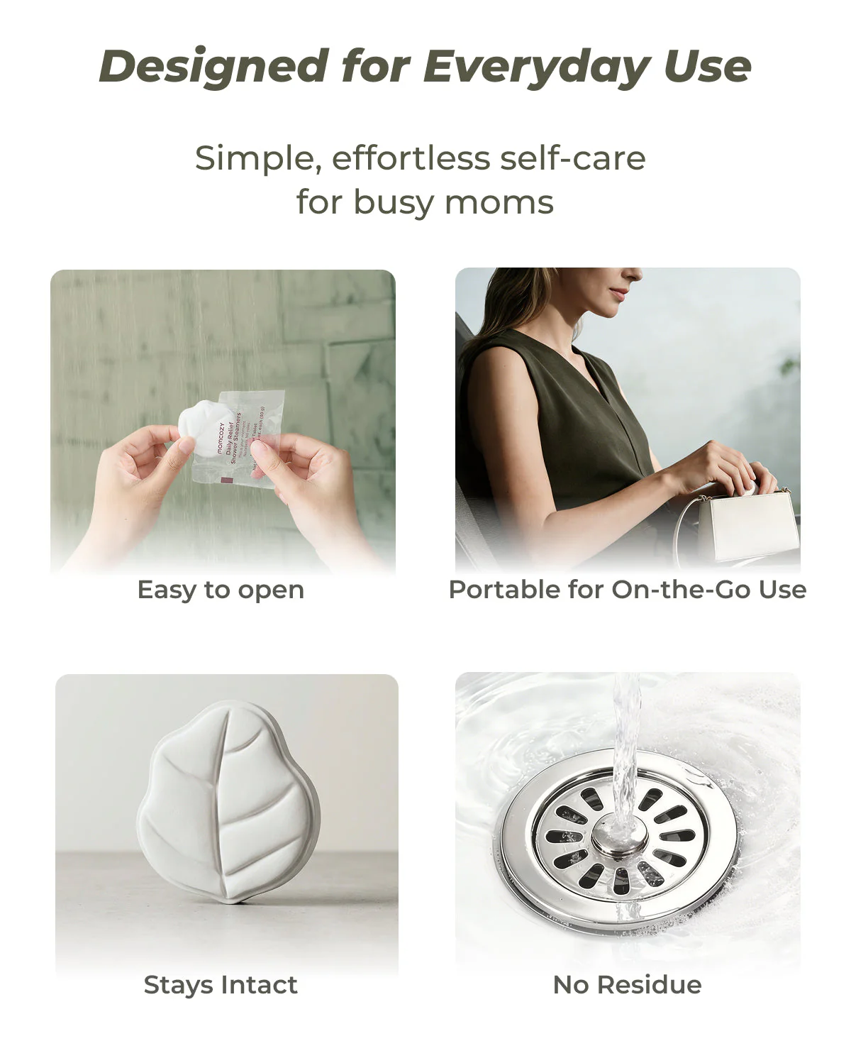 Momcozy Pastilles de Douche Menthe & Eucalyptus (14 pièces) - Image 8
