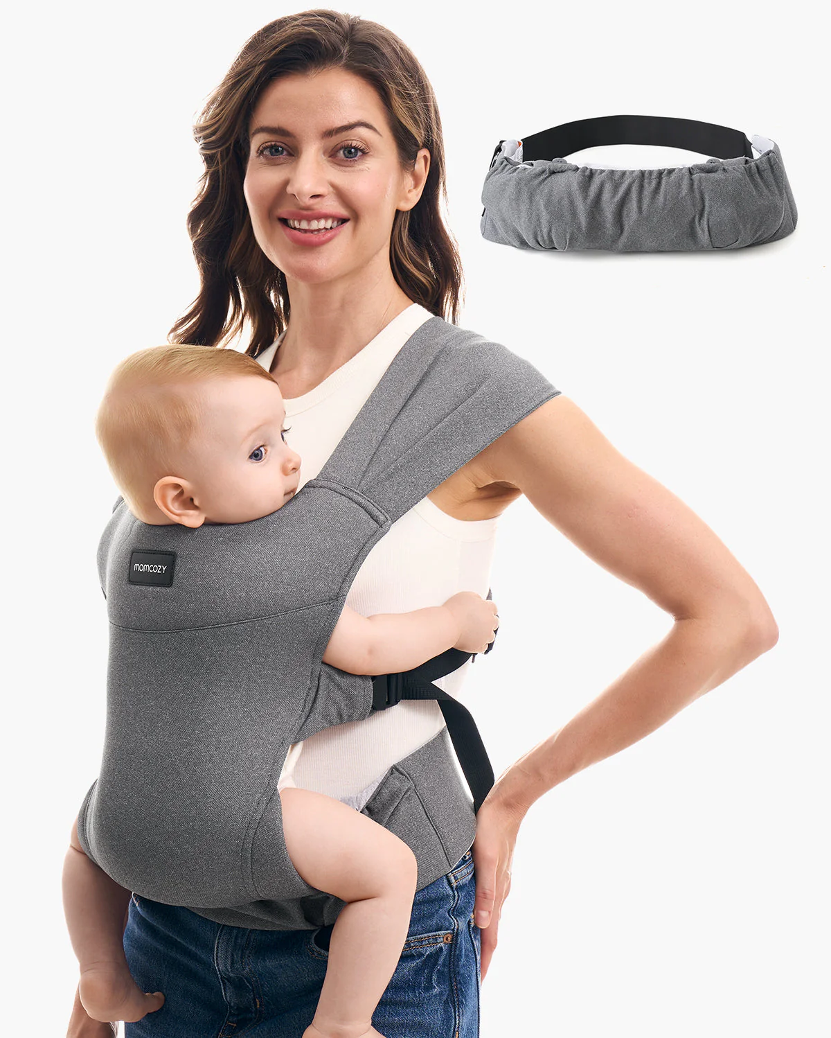 Momcozy Porte-bébé Portable – Léger &  Pliable - Image 8