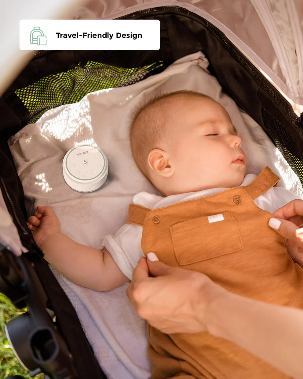 Machine sonore portable pour bébé Momcozy – Bruit blanc, Longue durée de batterie - Image 4