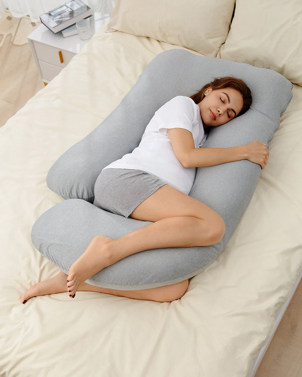 Huggable - Coussin de maternité en forme de U - Image 8