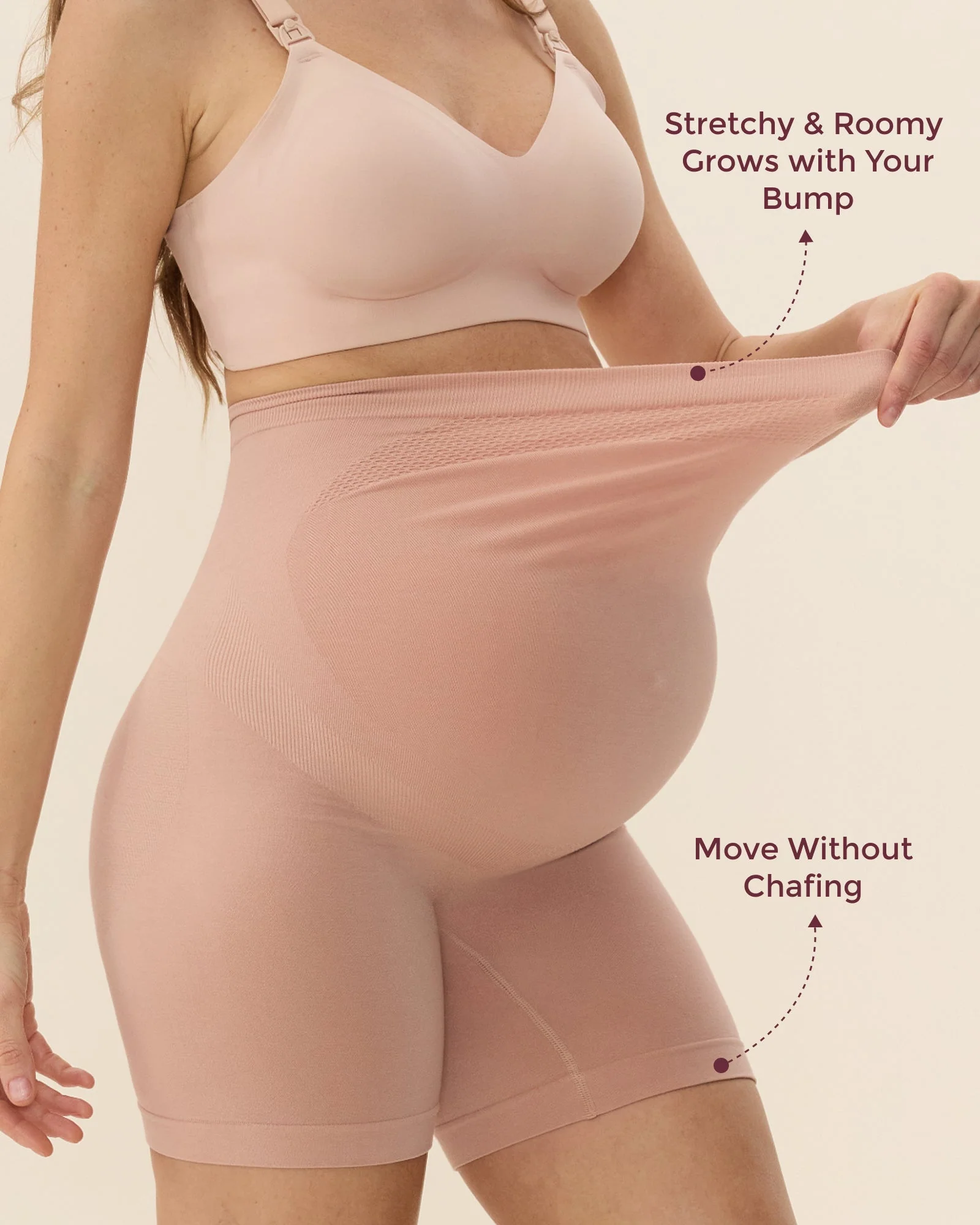 Momcozy Short gainant de grossesse - Image 9