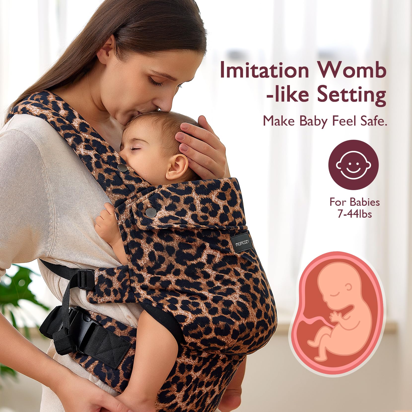 Porte-bébé Momcozy PureHug | Offre exclusive - Image 18