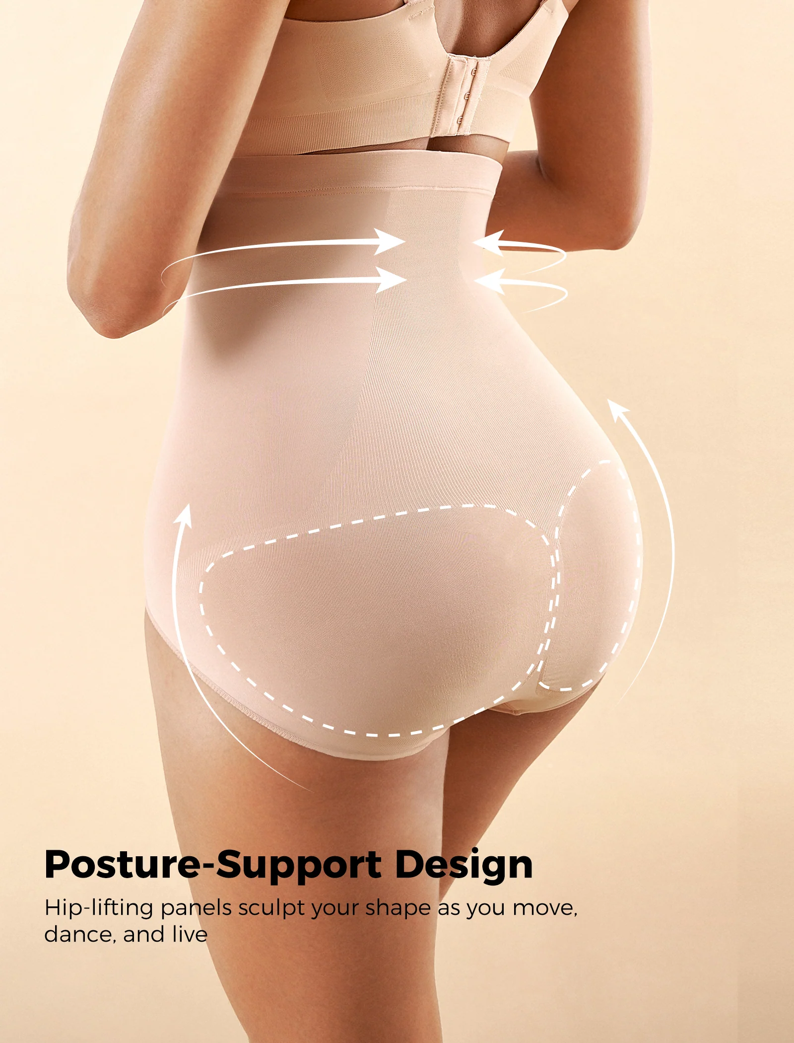 Culotte Gainante Sans Couture Momcozy – Postpartum & Usage Quotidien - Image 4
