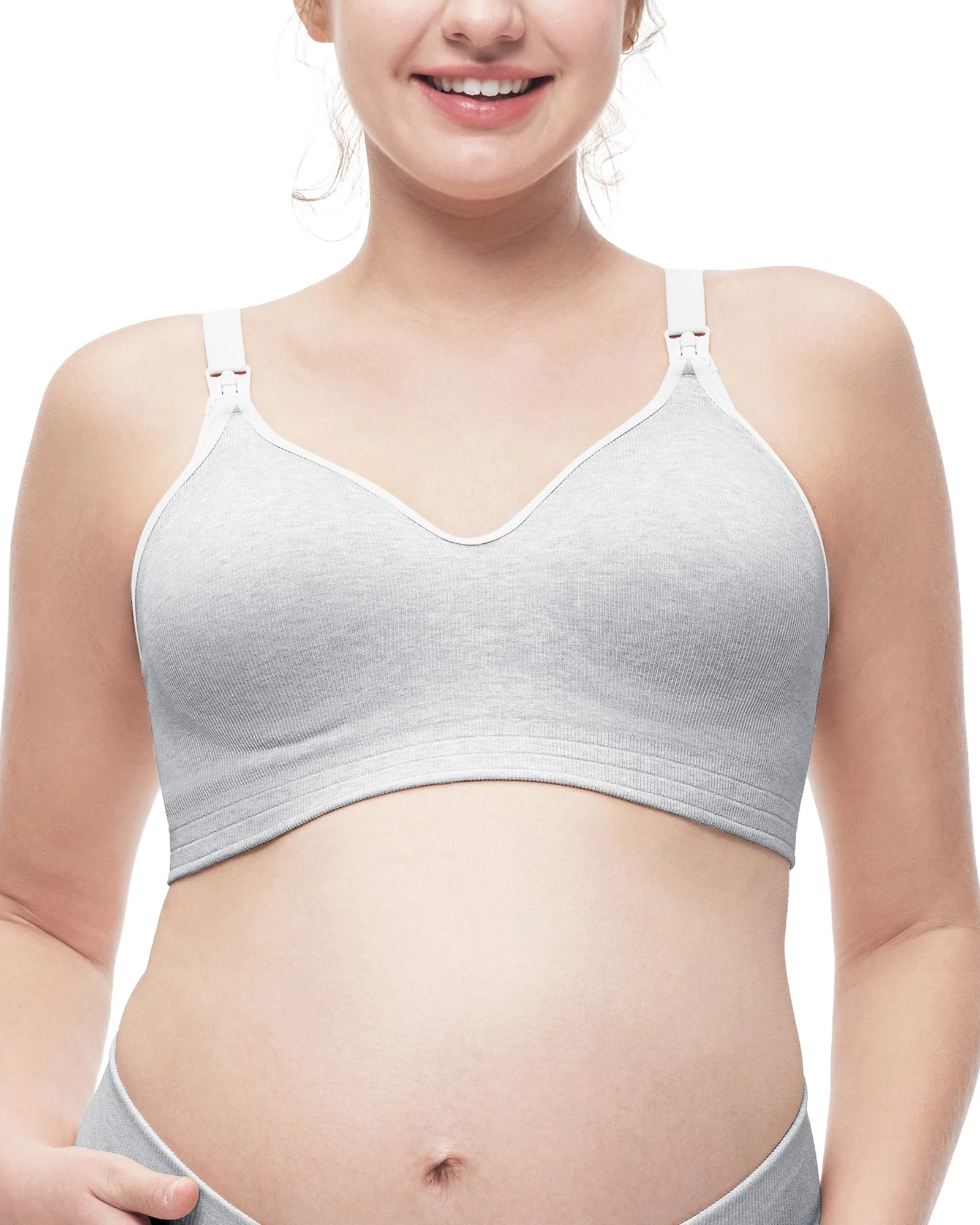 Soutien-gorge d’allaitement en coton pour forte poitrine – Momcozy - Image 2